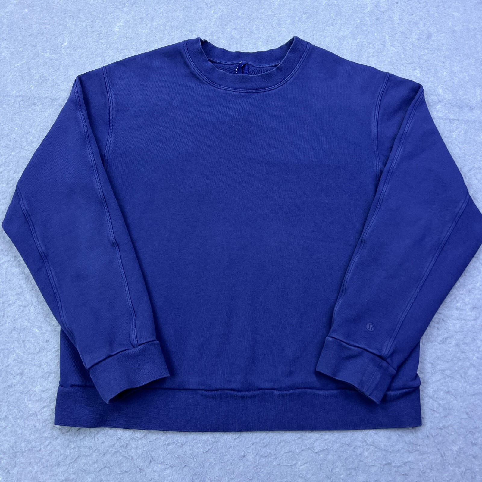 Lululemon Sweatshirt Men's Medium Blue French Terry Long
