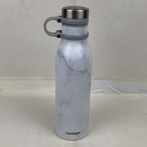 Contigo 20oz Couture Collection LeakProof Water Bottle Matterhorn, White Marble