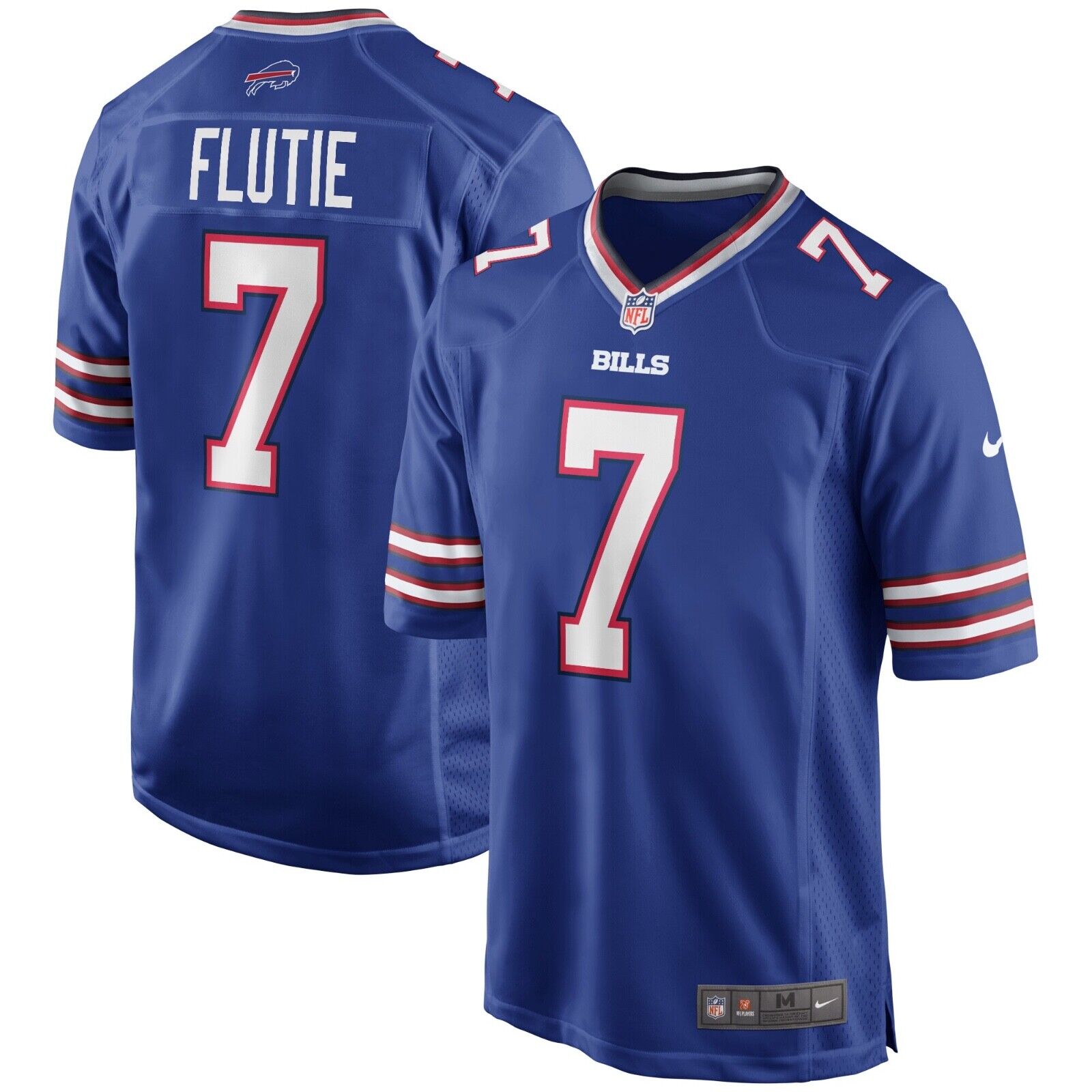 Buffalo Bills Doug Flutie #7 Nike Men's Royal Official NFL Buffalo Bills Doug Flutie #7 Nike Men's Royal Official NFL
