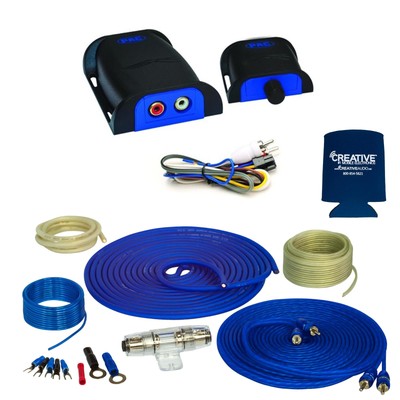 Stinger SS600XS 8GA Copper 600W Amp Wiring Kit & PAC LP7-2R Line Out Convertor