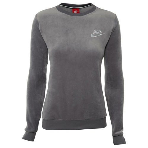 

Женская велюровая толстовка Nike Sportswear Dark Grey Plush 921147-036