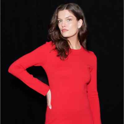 Pre-owned Saylor Reid Dress In Red In Size Medium