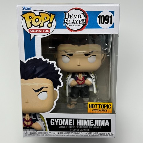 Funko Pop GYOMEI HIMEJIMA Hot Topic EXCLUSIVE DEMON SLAYER 1091 New HIGH GRADE