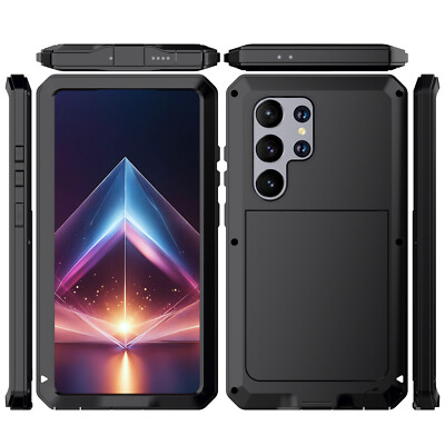 METAL ALUMINIUM CASE COVER FOR SAMSUNG GALAXY S24 S23 S22 S21 Ultra S10 S20 Plus
