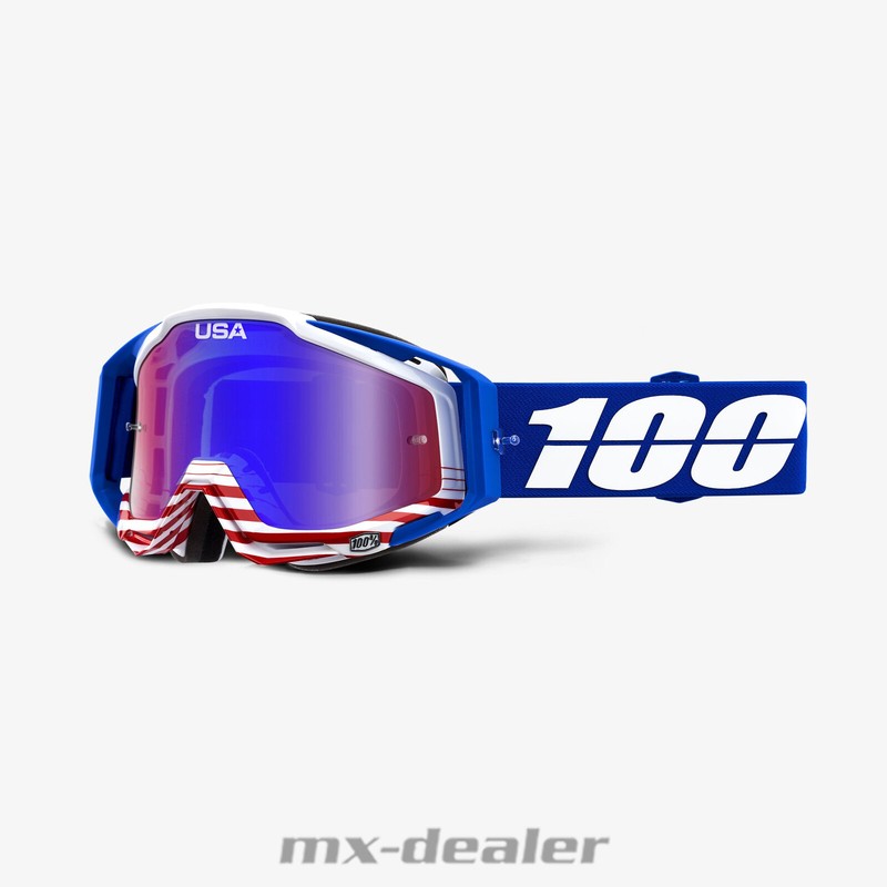 2019 100 /% Racecraft Extra verspiegelt Brille Motocross Enduro MTB BMX Cross DH