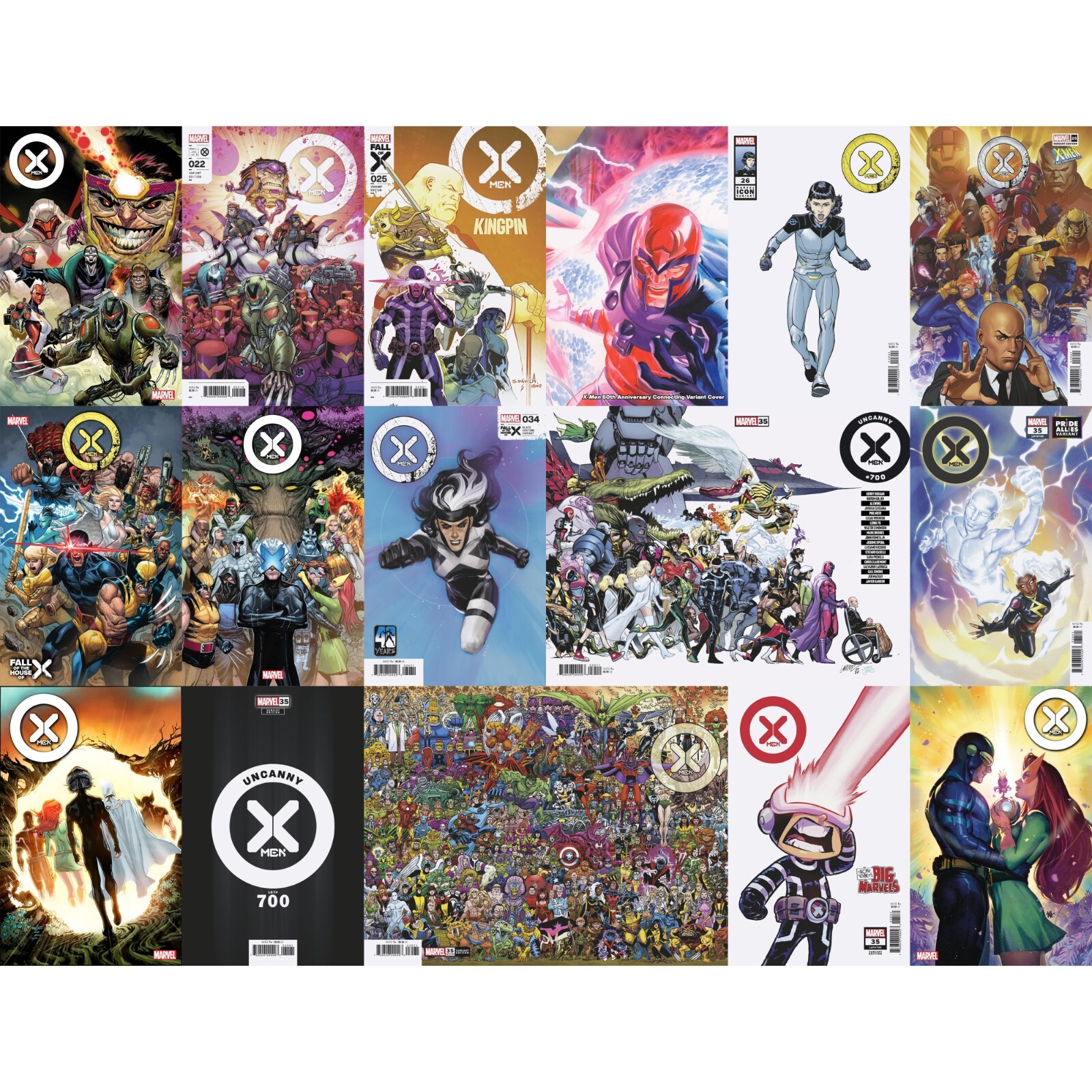 X-Men (2021) 19 22 25 26 33 34 35 | Marvel Comics | COVER
