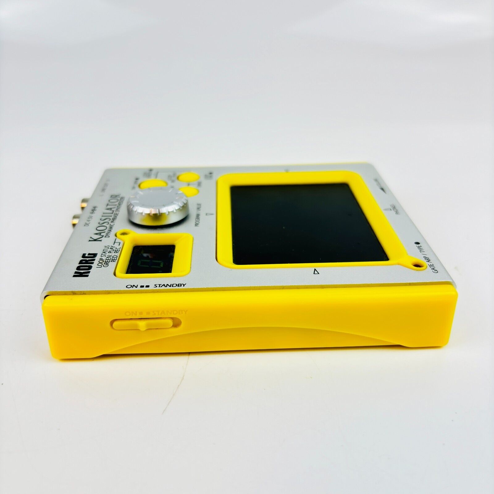 Korg KO-1 Kaossilator Dynamic Phrase Synthesizer Yellow Used Korg KO-1 Kaossilator Dynamic Phrase Synthesizer Yellow Used