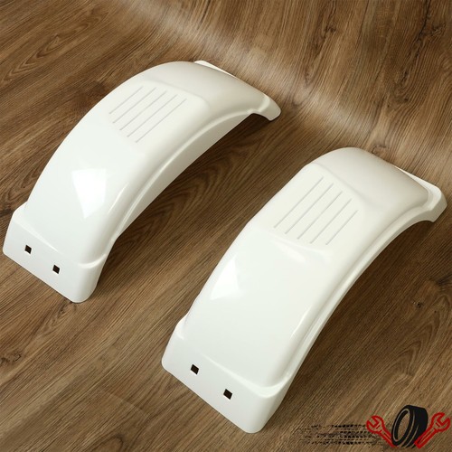 Комплект из двух крыльев для одноосного прицепа на 8-12 колес с верхней ступенчатой юбкой-лодкой