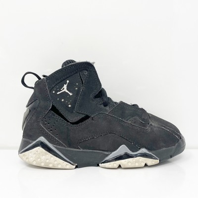 Nike Boys Air Jordan True Flight 343796-010 Черные баскетбольные кроссовки Кроссовки 11C