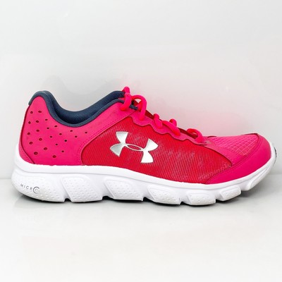 

Кроссовки Under Armour Girls Micro G Assert 6 1266320-600 Розовые кроссовки для бега 5,5 лет, Розовый, Micro G Assert 6