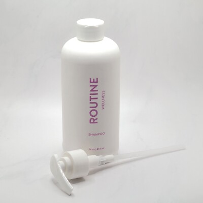 Routine Wellness ROSE HIPS Shampoo 14 oz / 414 mL - FULL Size W/ PUMP Sealed
