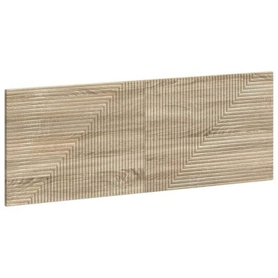 Wall-Mounted Headboard HAARLEM Sonoma Oak Engineered Wood