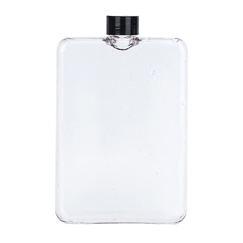 Portable Book Paper Cup Bottle Flat Water Bottle Clear Paper Pad Water Bottle