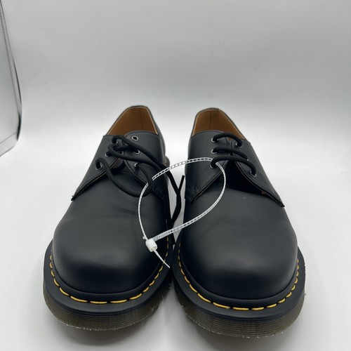 Dr. Martens 10085 ブラック 8 UK Dr. Martens Men's 1460 8 Eye Fashon Boots Black Leather 9.5