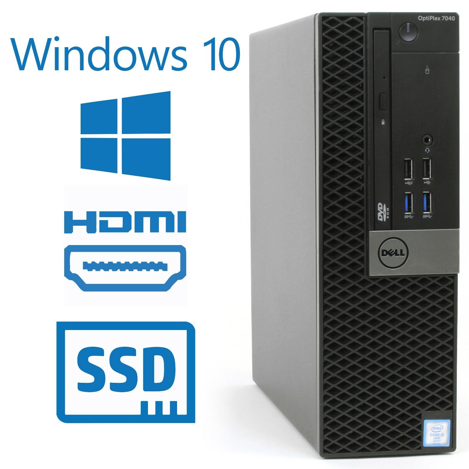Dell OptiPlex 7040 SFF Core i7-6700 16GB RAM 1TB SSD wifi Windows 10 HDMI | eBay Dell OptiPlex 7040 SFF Core i7-6700 16GB RAM 1TB SSD wifi Windows 10 HDMI | eBay