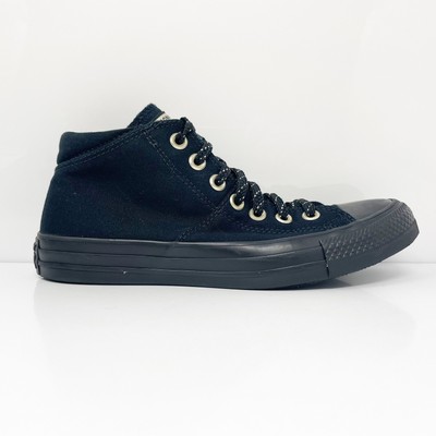 

Женские Converse Chuck Taylor All Star Madison 565228F Черные повседневные туфли размер 7.5, Черный, Chuck Taylor All Star Madison