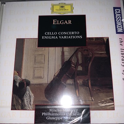 Elgar-Cello Concerto; Enigma Variations - Mischa Maisky / Giuseppe-New-refNCD3