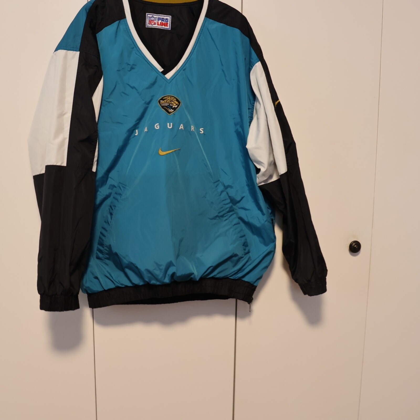 NFL Reversible Jaguars Nike Pro Line Pullover Jacket Men's