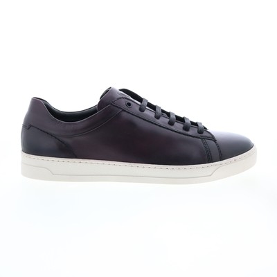 

Bruno Magli Diego MB1DGOJ0 Мужские бордовые кожаные кроссовки Lifestyle 11, Burgundy, Bruno Magli Diego
