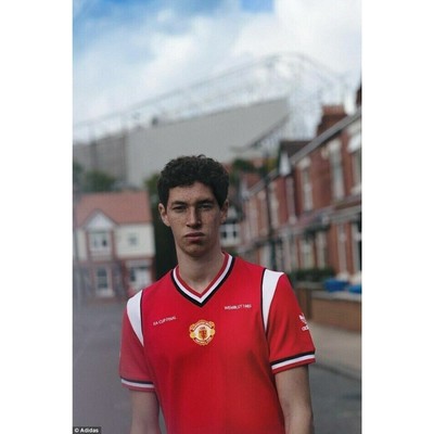 ADIDAS ORIGINALS MANCHESTER UNITED WEMBLEY 1985 F.A. CUP FINAL JERSEY NEW MD M