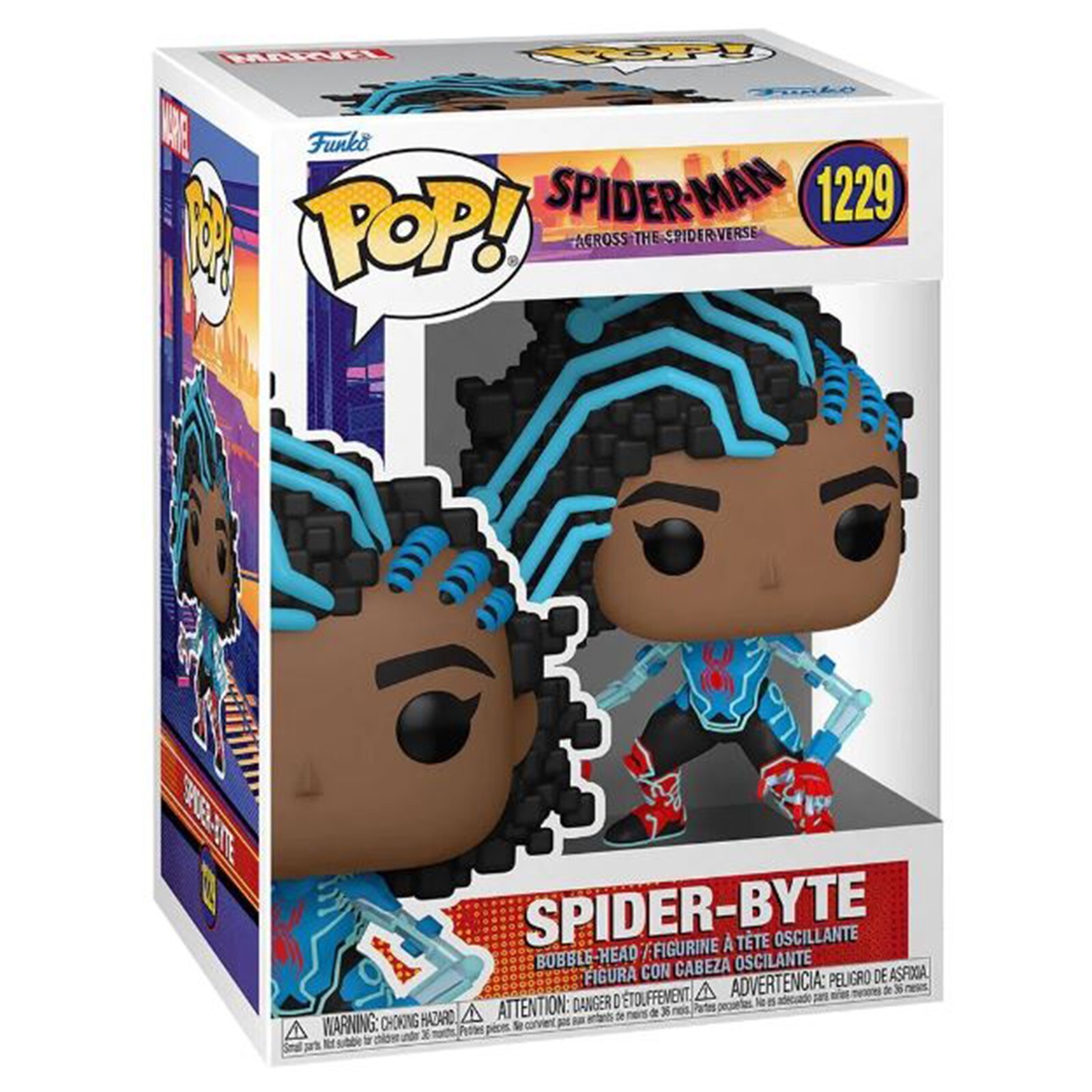 Виниловая фигурка Funko Spider-Man Across Spider-Verse POP Spider-Byte, НОВАЯ В НАЛИЧИИ