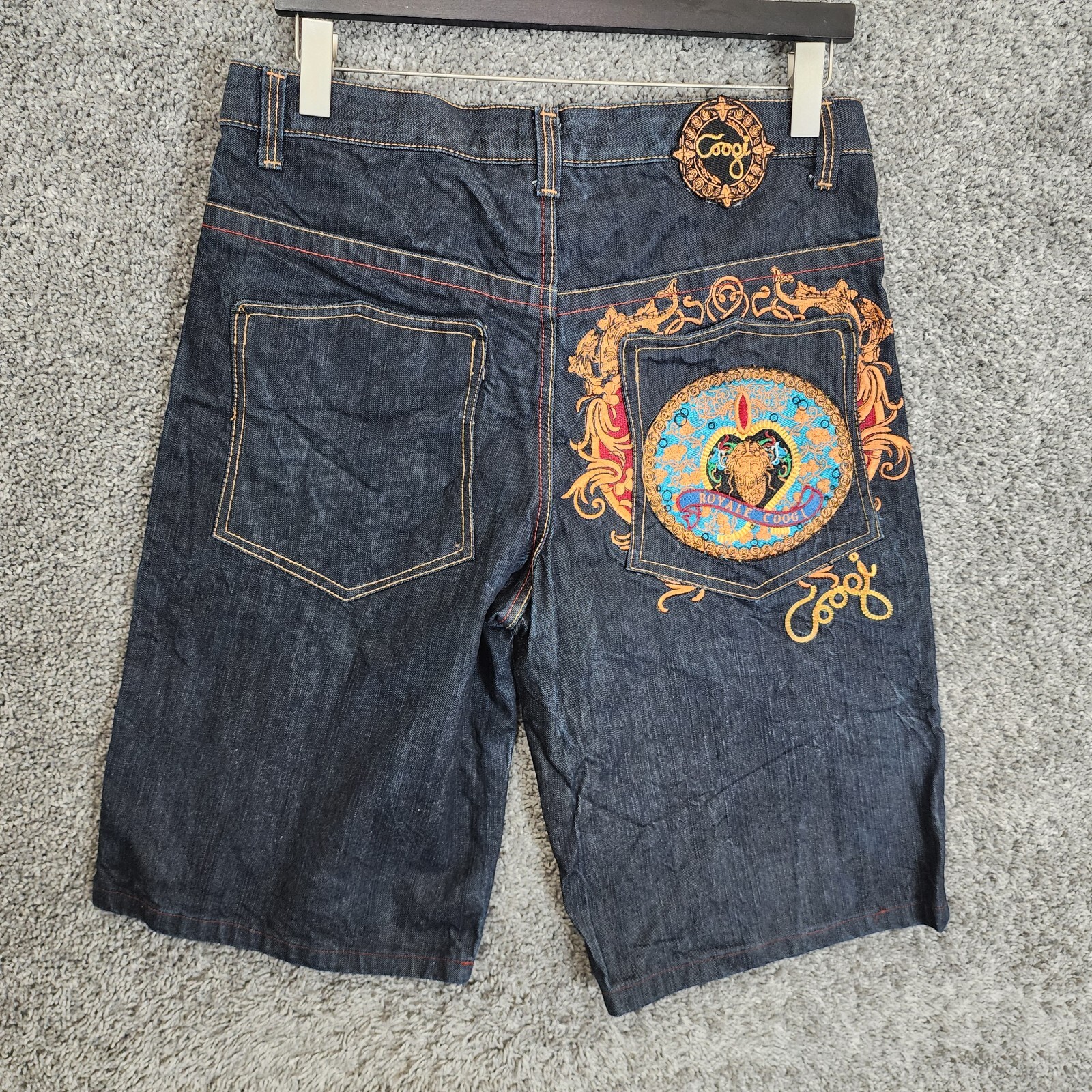 coogi archive デニムショーツ b-boy y2k coogi archive デニムショーツ b-boy y2k