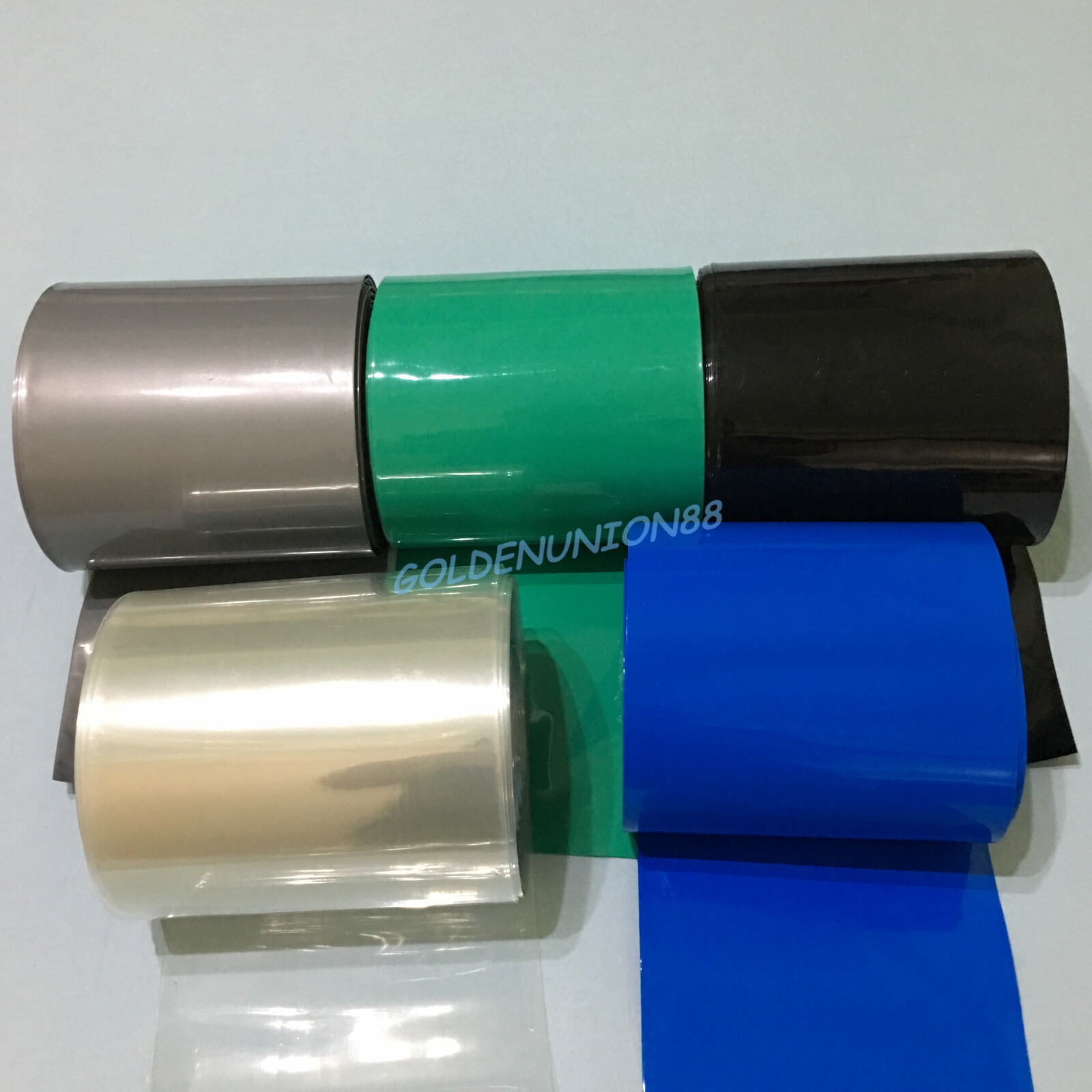 110mm wide PVC heat shrinkable tubing Φ70mm Diameter shrink tube