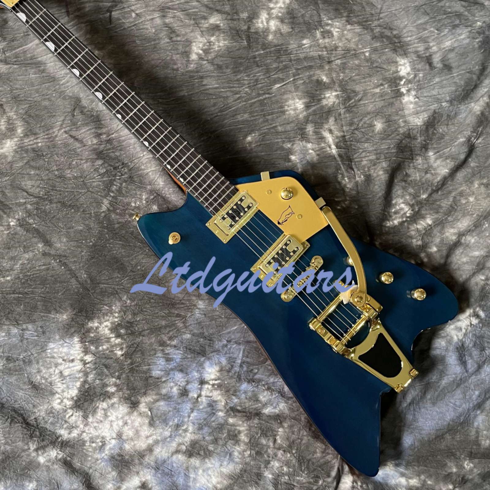 G6199 Billy Bo Jupiter Blue Thunderbird Electric Guitar