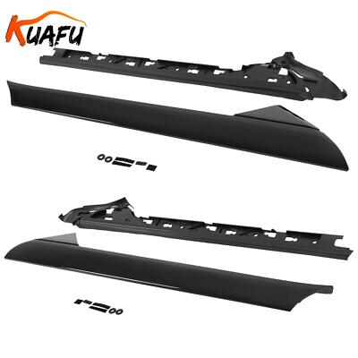 Left Right Side Windshield A-Pillar Molding Trim For Ford Explorer 2011-19 4Pcs