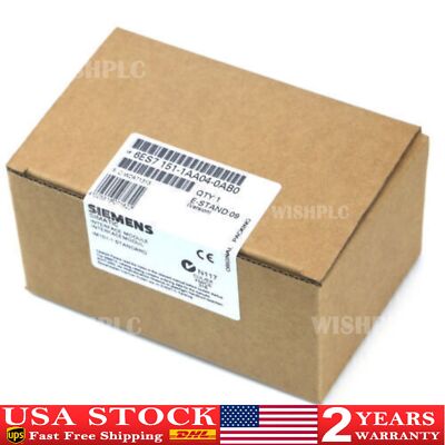 New Siemens 6ES7151-1AA04-0AB0 6ES7 151-1AA04-0AB0 INTERFACE MODULE FOR ET200S