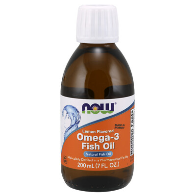 NOW FOODS Омега-3 Рыбий жир, 7 жидких унций