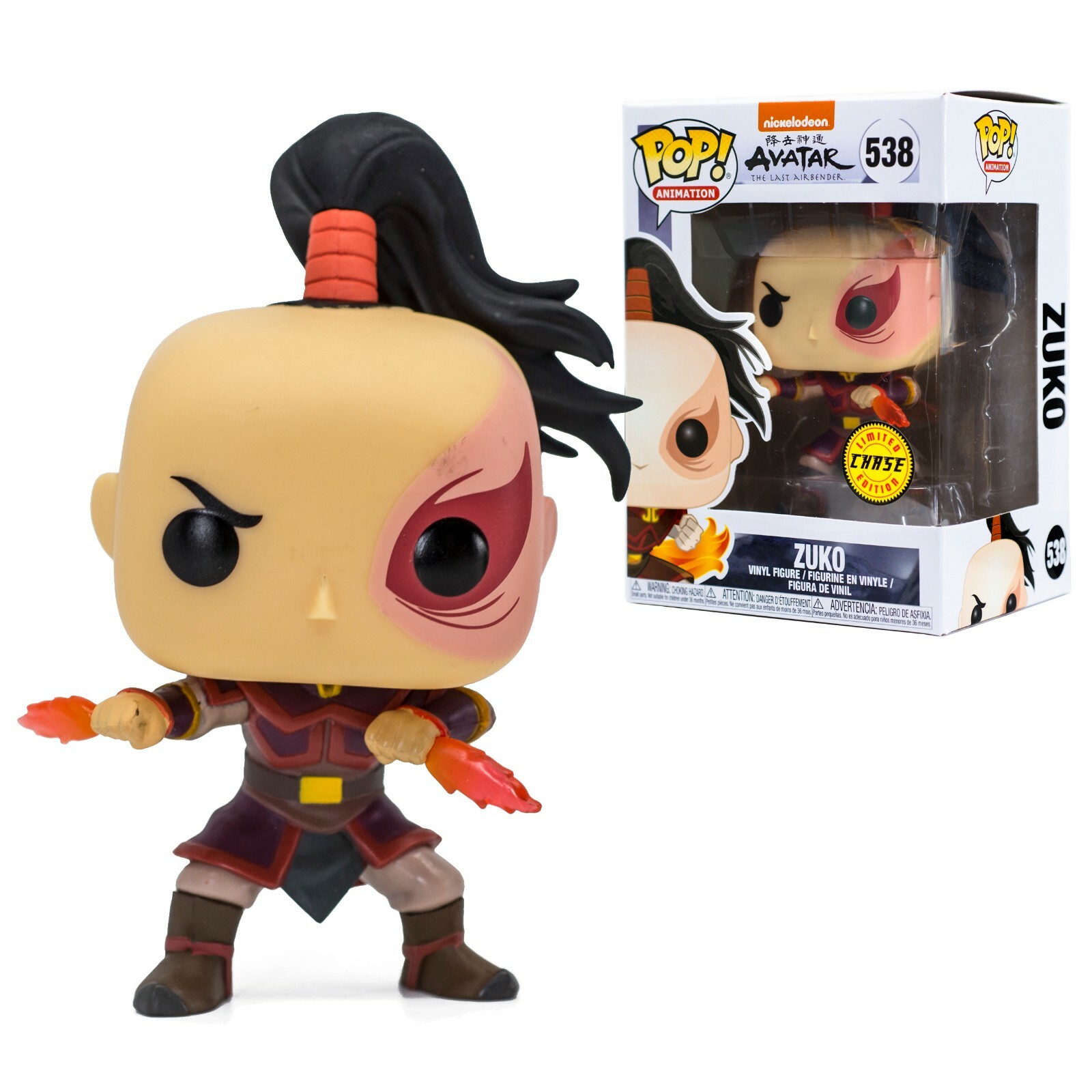 Funko POP　まとめ売り Avatar Zuko CHASE Funko Pop #538 Animation Vinyl Figure