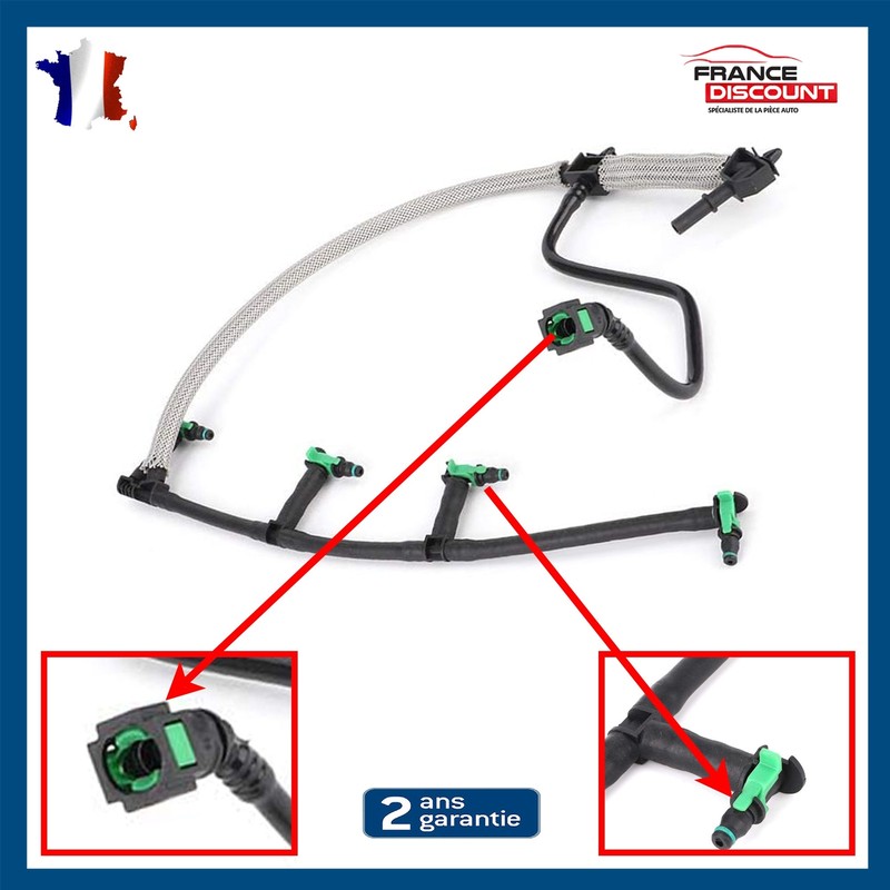Tuyau Injecteur Fuite Prevu Pour Transit 2.2 Tdci 1731740 1746583 1761932