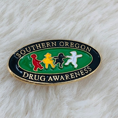 Southern Oregon Drug Awareness Program Enamel Lapel Pin
