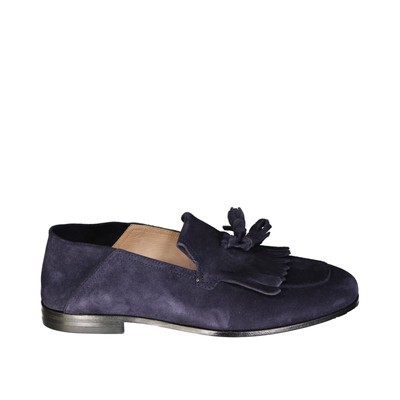 Pre-owned Ferragamo Arizona Loafers In Blue