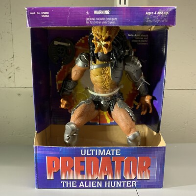 Vintage Ultimate Predator THE ALIEN HUNTER 10'' Figure Large NEW Kenner 1995