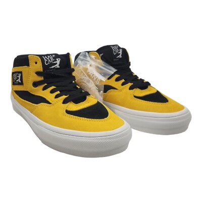 Vans x Half Cab Bruce Lee Skate Men's Size 9 Yellow/Black Skate Shoes