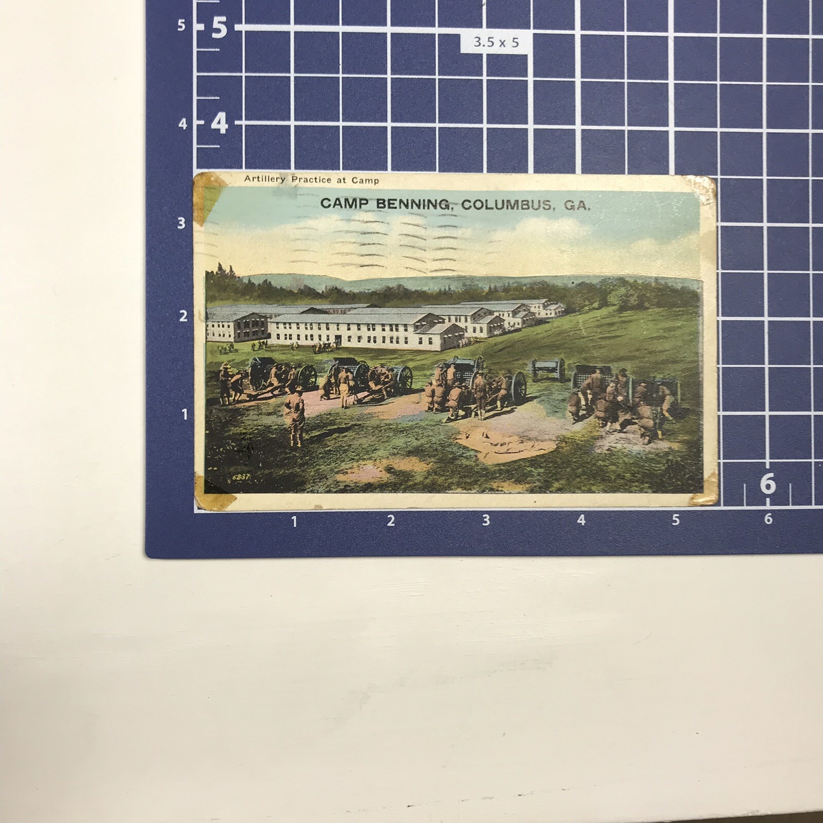 1910's 1920's Camp Fort Benning Columbus Georgia GA Artillery Practice Camp