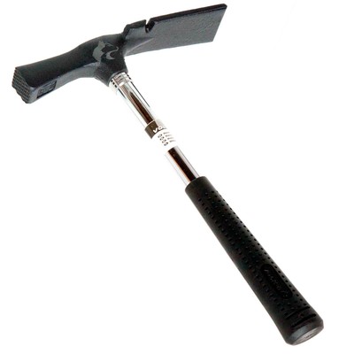 Maurerhammer 600 g Berliner Form Stahlrohr geraut Hammer