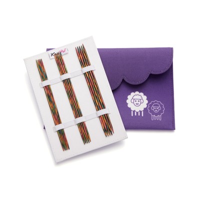 KnitPro Double-Pointed Knitting Needle Set - Symfonie (20cm) - Set of 6