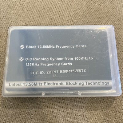 RFID Blocking Card - Slim RFID Card Blocker - Wisdompro RFID Block 6pk
