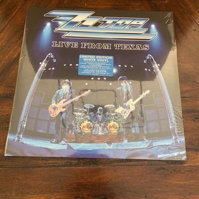 ZZ Top- Live From Texas-White Vinyl-Limit Edition- New - Sealed - 2008