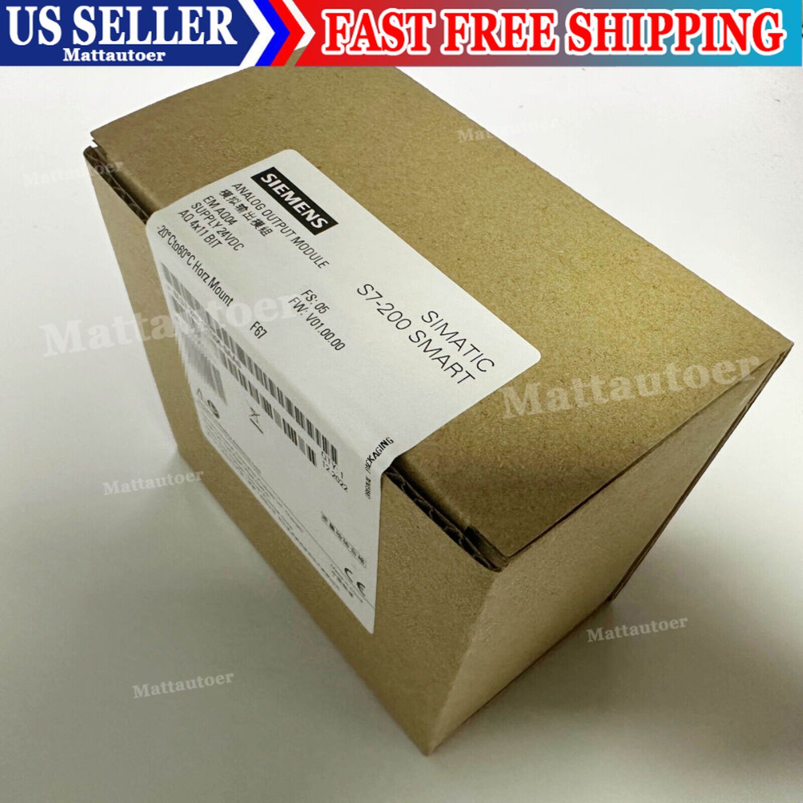 1 PCS Siemens 6ES7288-3AQ04-0AA0 PLCモジュール在庫 NEW SIEMENS 6ES7 288-3AQ04-0AA0 SIMATIC S7-200 Analog