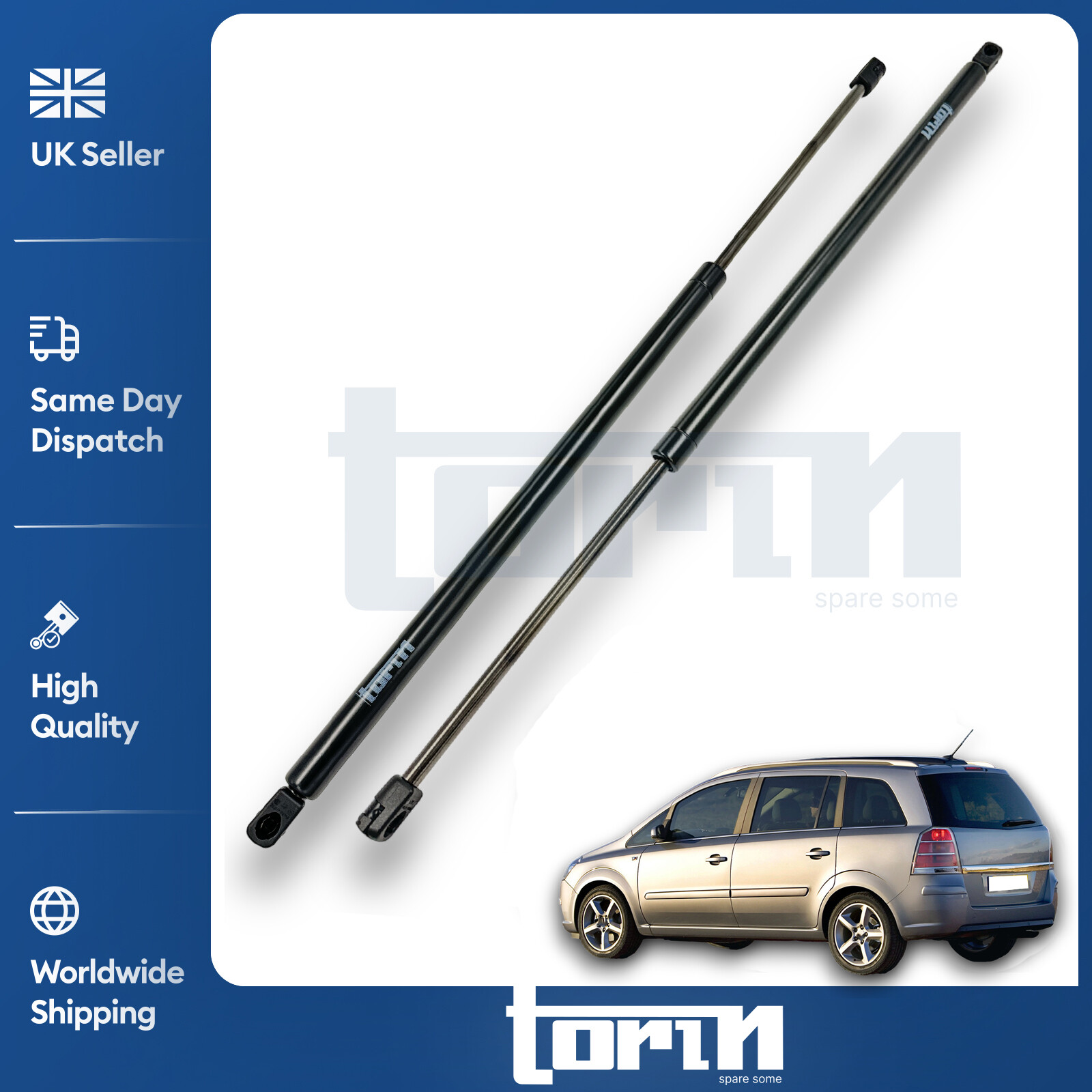 2X Rear Tailgate Gas Struts For Vauxhall Zafira A Mk1 MPV (1999-2005) 9057944