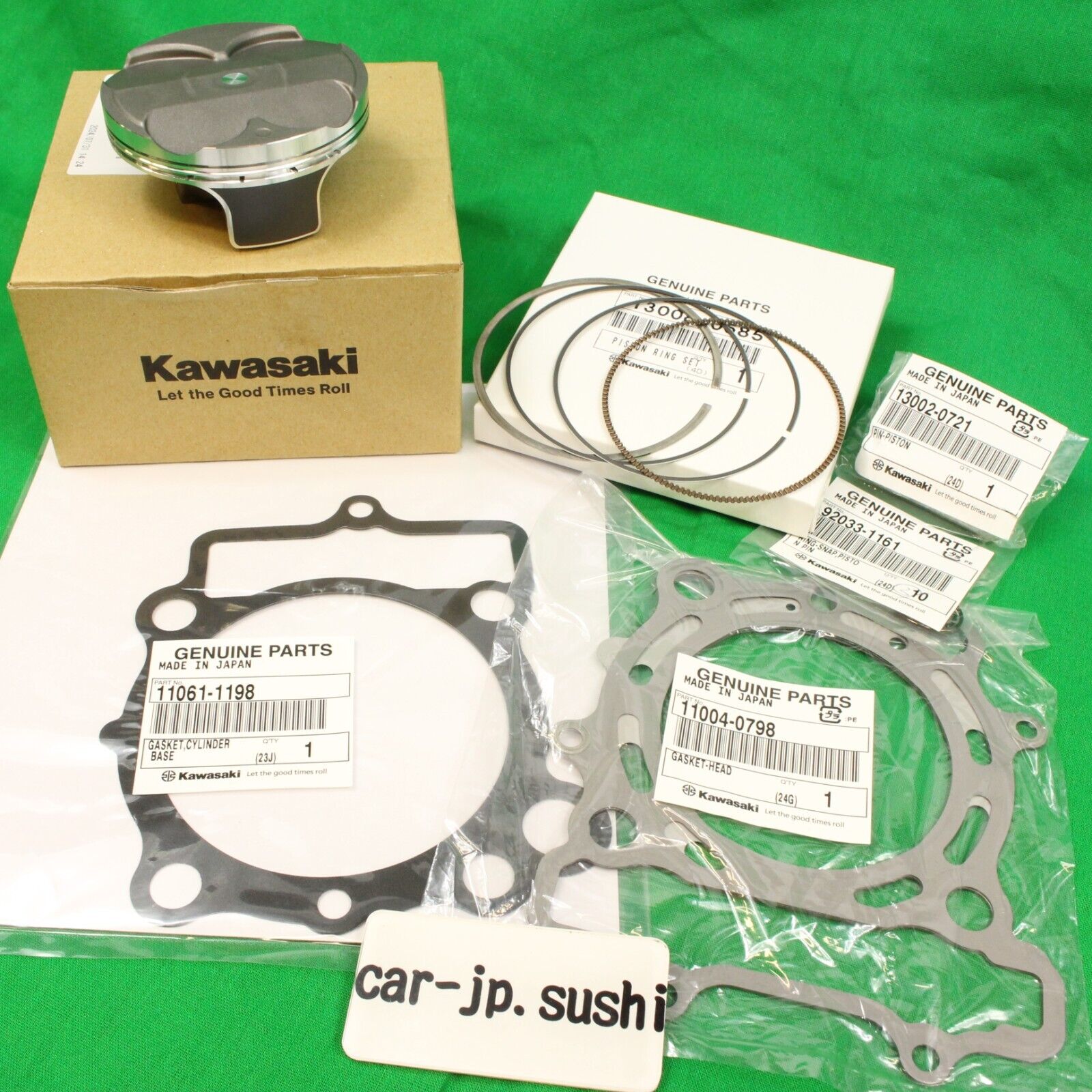 Kawasaki Genuine 2021 2022 KX250F KX250 250F Top End Kit Rebuild Piston new | eBay Kawasaki Genuine 2021 2022 KX250F KX250 250F Top End Kit Rebuild Piston new | eBay