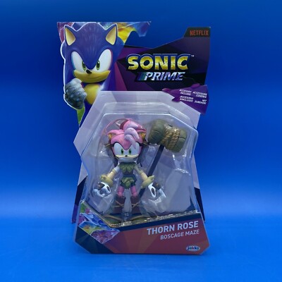 NIB Jakks Sonic The Hedgehog - Sonic Prime - Thorn Rose Action Figure Toy 5''