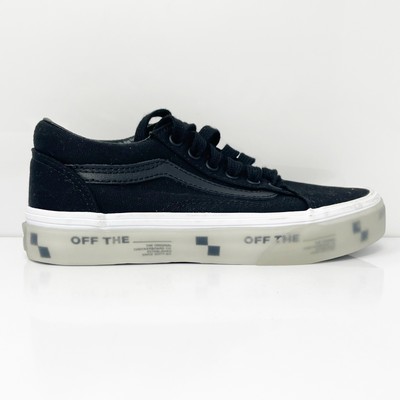 

Vans Boys Off The Wall 721356 Черная повседневная обувь Кроссовки Размер 1,5, Черный, Off The Wall