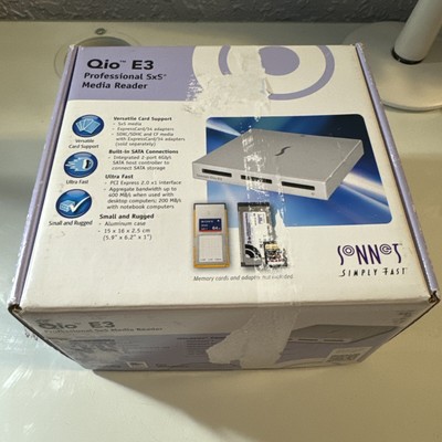 Sonnet Qio E3 High-Speed SxS Card Reader Only - SKU#1587615