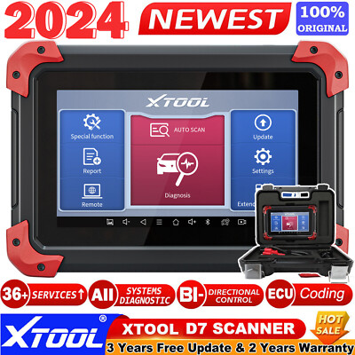 XTOOL D7 Auto OBD2 Bidirectional Scanner Full System Diagnostic Ke*y Programmer
