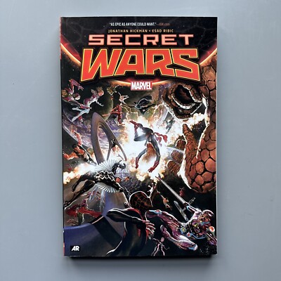 Secret Wars by Jonathan Hickman TPB Esad Ribic Marvel Trade Paperback GN 2016